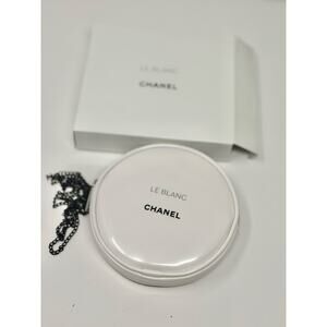 Le Blanc Round White Mini Bag With Chain Limited Edition Box vip